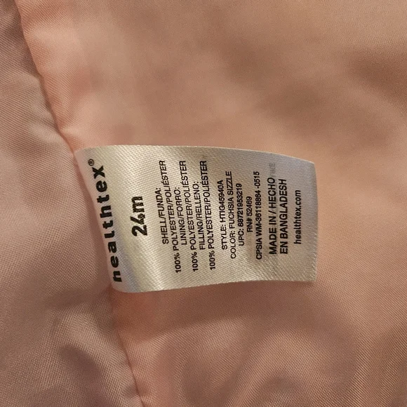 💥Leopard Print Girls Jacket w/ Pink Accents, Sz 24 mo(💥2/$12 Bundle)Trendy, Chic - Picture 6 of 7